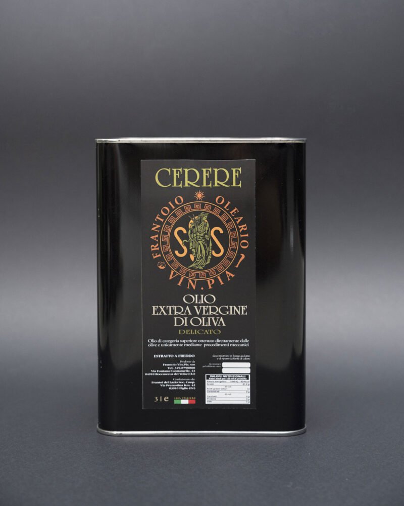 VinPia - Cerere - Olio Extravergine di Oliva - 3L