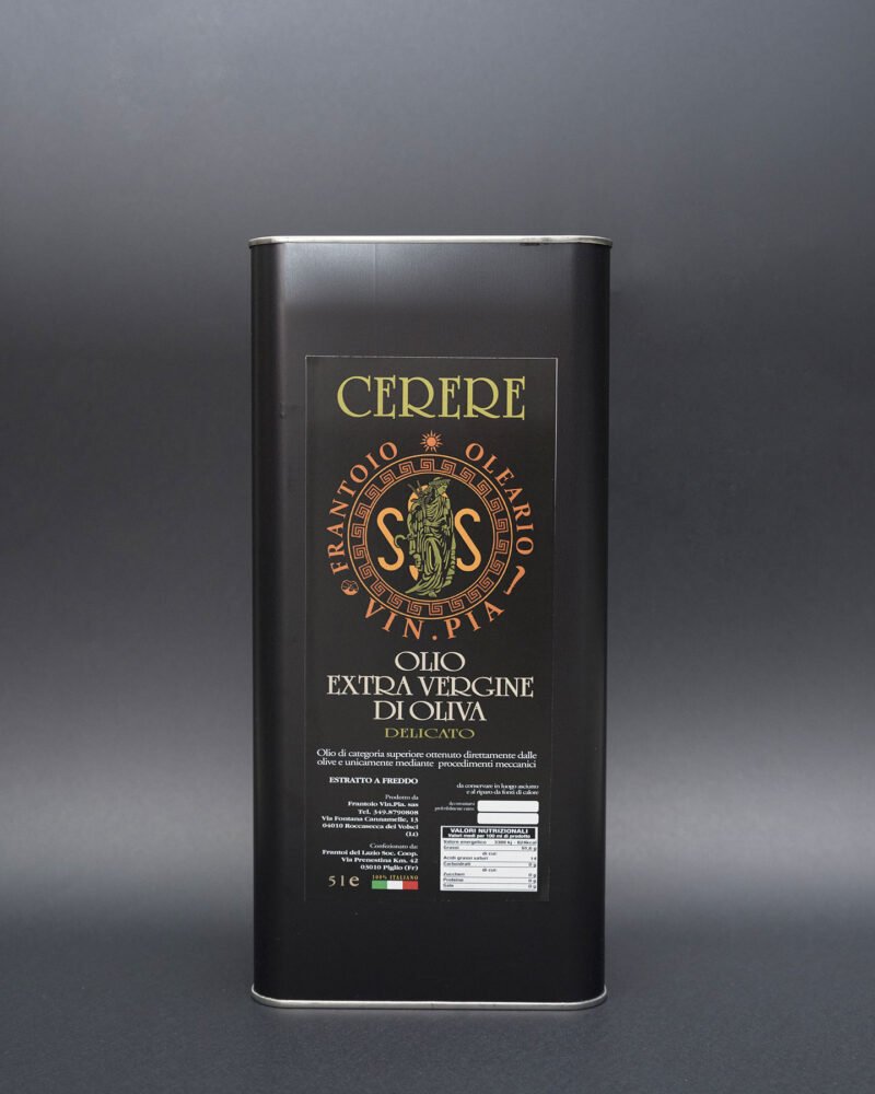 VinPia - Cerere - Olio Extravergine di Oliva - 5L